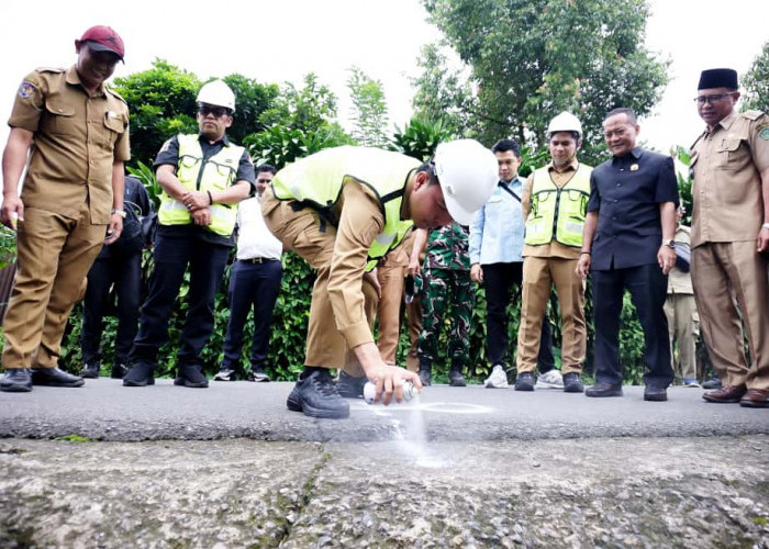 Pemkab Rejang Lebong Gelontorkan Rp 12,9 Miliar Pembangunan Infrastruktur di Wilayah Lembak