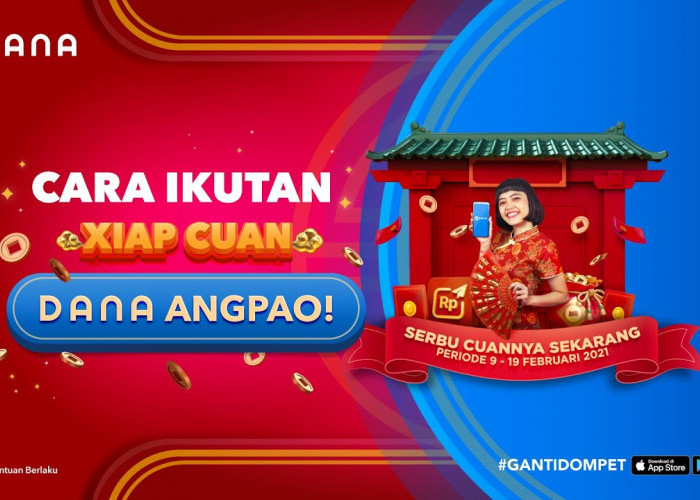 Kejutan Imlek 2025! DANA Xuper Angpao Bisa Dapat iPhone 15 Lho, Bergini Caranya