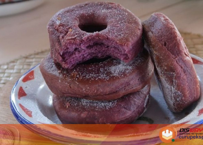 Resep Donat Ubi Ungu