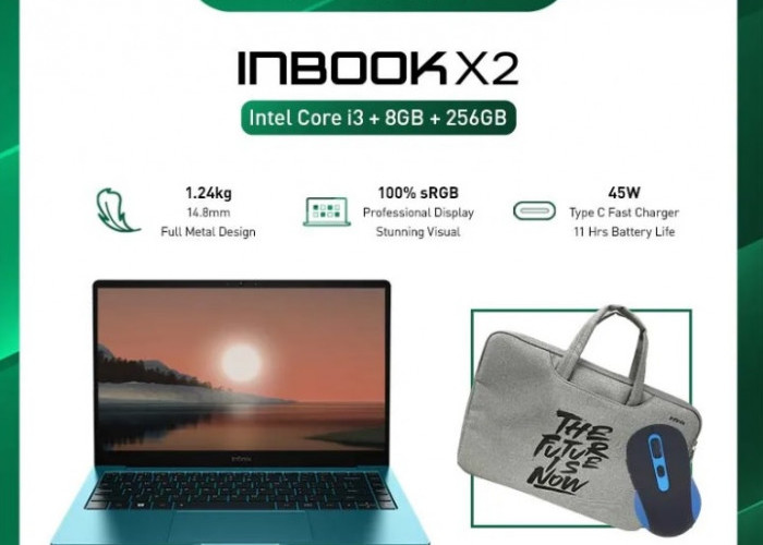   Keunggulan Infinix Inbook X2, Laptop Keren dan Ramah Perjalanan  