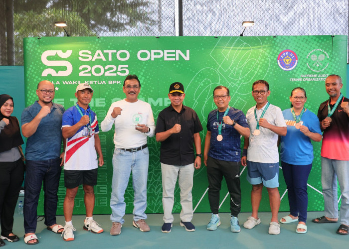 Tim Tenis ATR/BPN Ukir Prestasi di SATO Open 2025