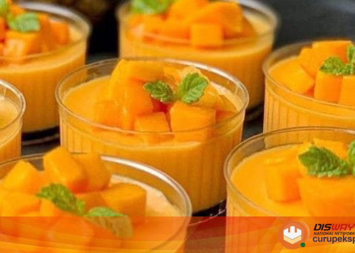 Resep Puding Mangga Segar yang Mudah dan Nikmat