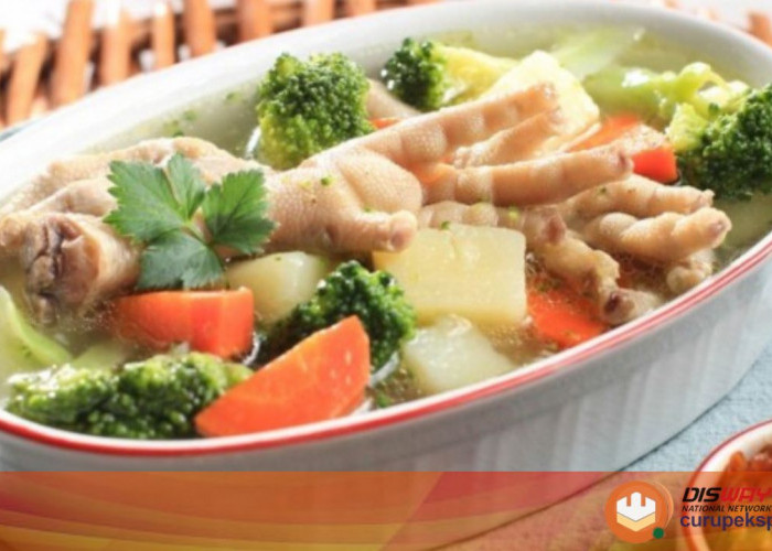 Menyegarkan dan Gurih, Ini Dia resep Sup Ceker Simple!