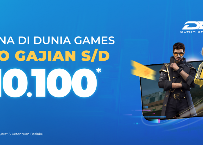 Gajian Hemat di Dunia Games Cashback hingga Rp10.100!