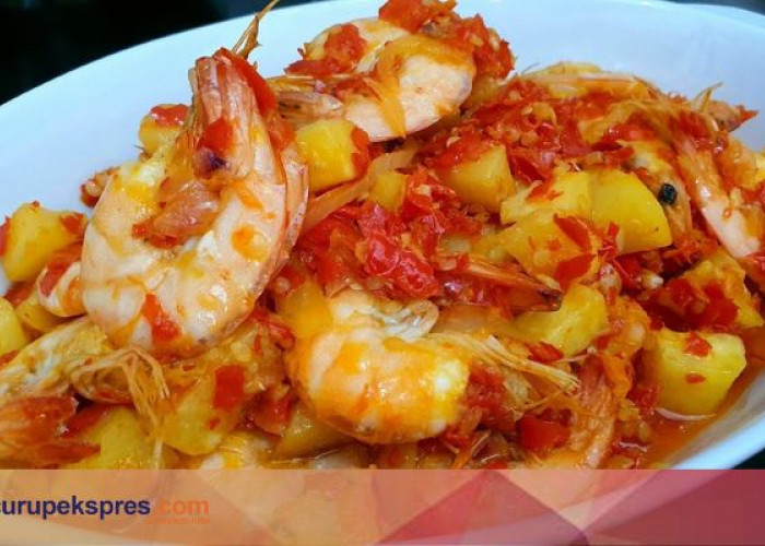 Resep Menu Masakan Ala Rumahan : Balado Kentang Udang