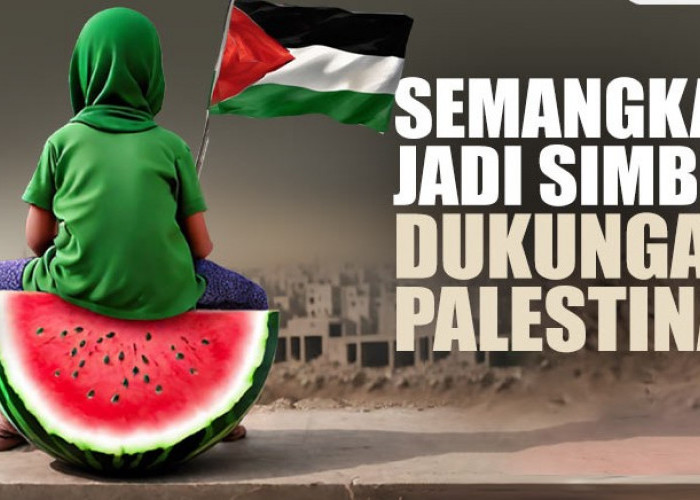 Alasan Semangka Jadi Simbol Dukungan untuk Palestina
