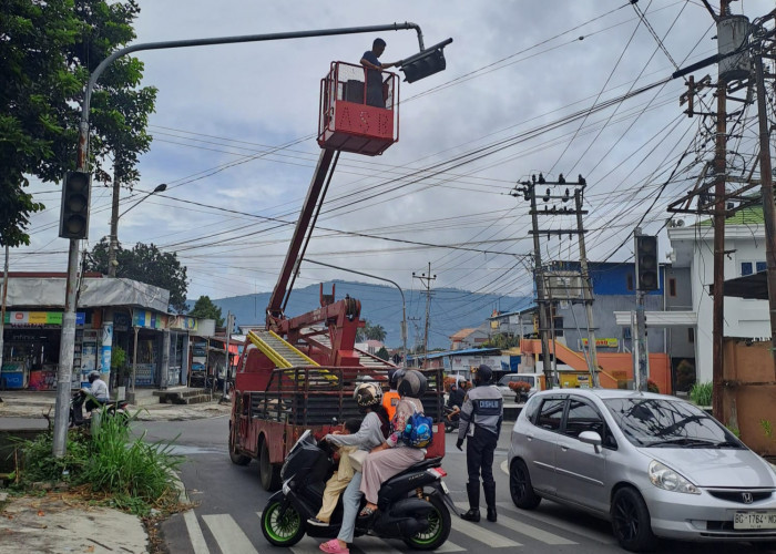  Jelang Libur Nataru, Seluruh Traffic Light Diperbaiki