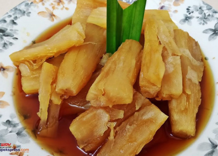 Resep Kluwo Telo  atau Singkong Gula Merah Khas Jawa