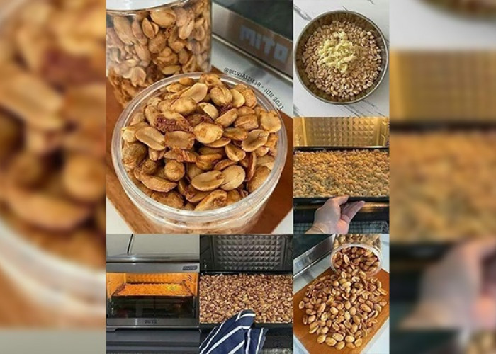 Tips Membuat Camilan Kacang Bawang Panggang Anti Ribet