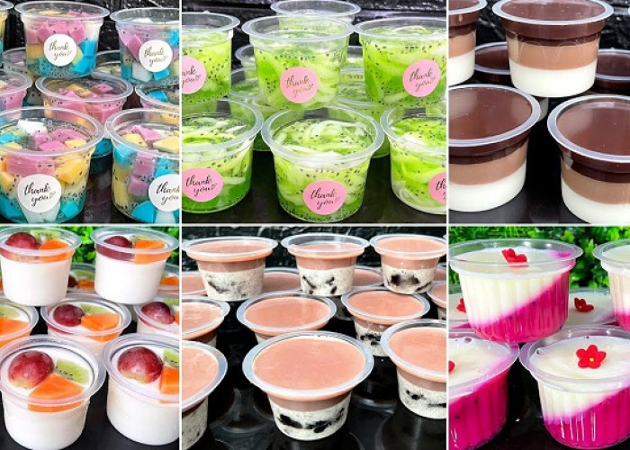 Resep Colorfull Puding