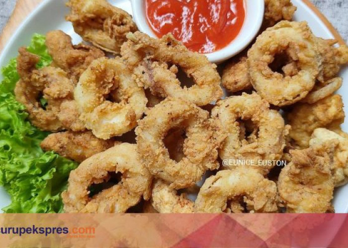 Cumi Goreng Crispy, Renyah dan Tahan Lama Anti Melempem