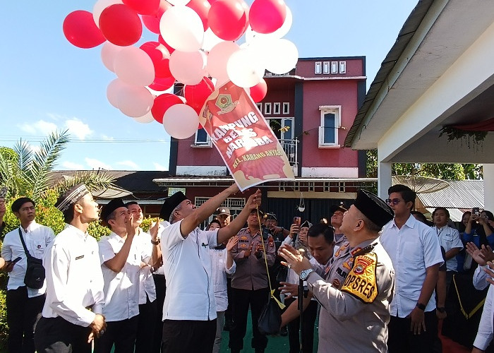 Bupati Bersama Kapolres Launching Kampung Bebas Narkoba