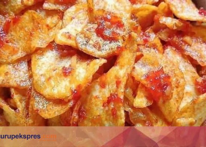 Kriuk!! Resep Keripik Ubi Balado Nikmat