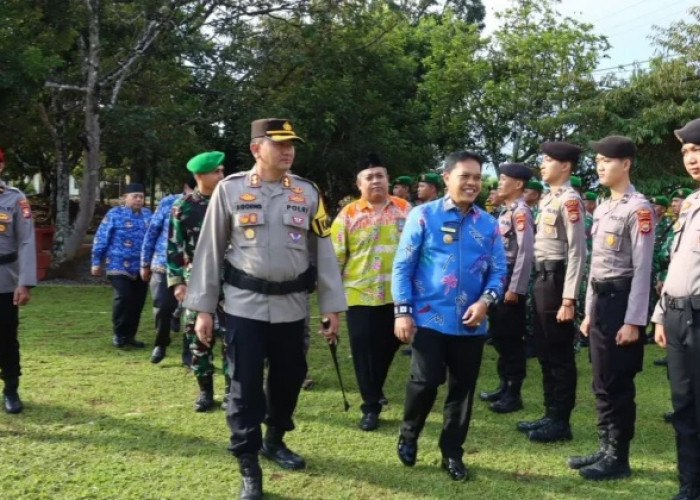 Jelang Idulfitri 1447 H, Polres Lebong Gelar Apel Pasukan Operasi Ketupat Nala 2026