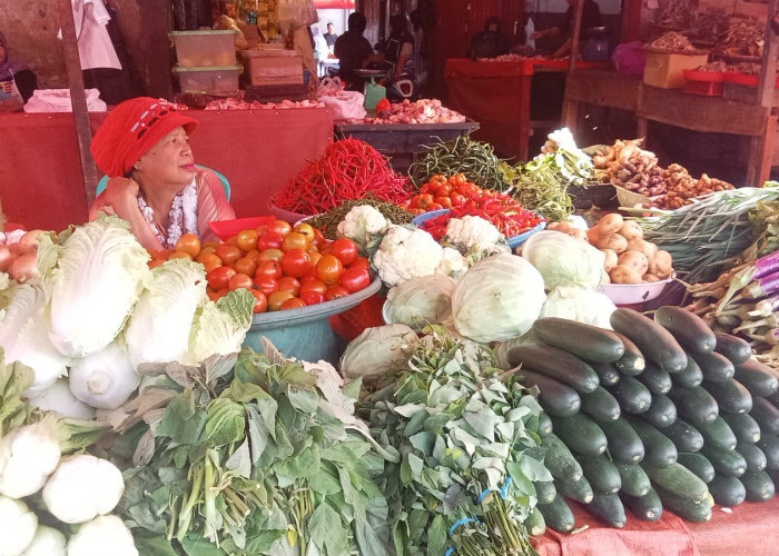 Harga Cabai Eceran di Pasar Atas Curup Turun, Segini Harganya