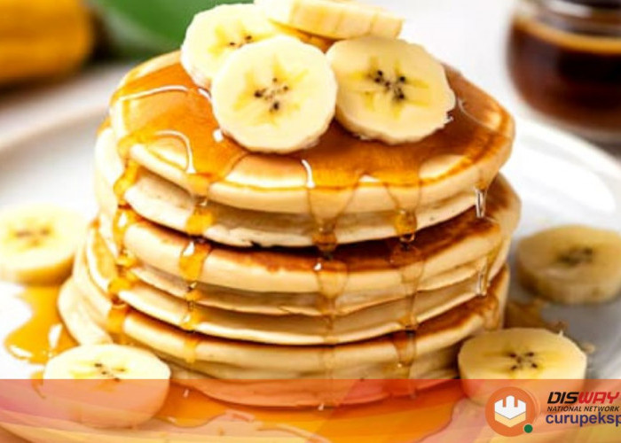 Resep Pancake Pisang dengan Madu