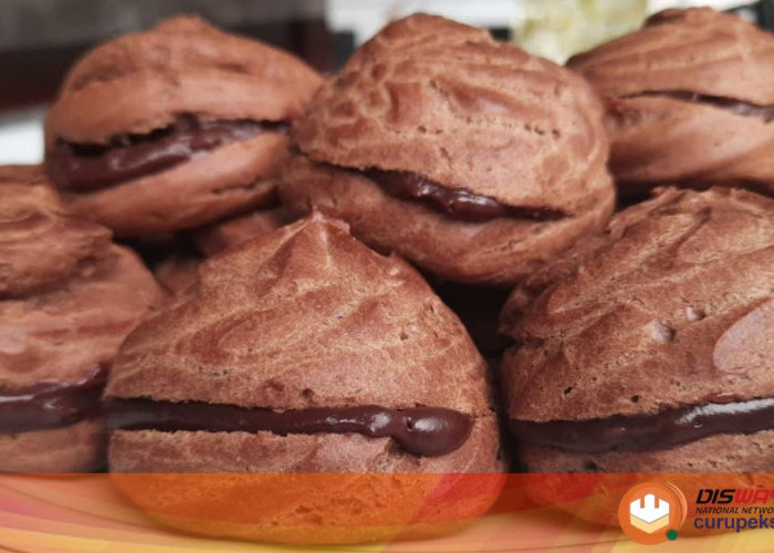 Resep Kue Soes Coklat Lumer dan Manis