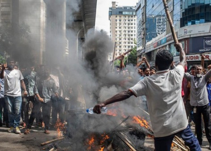 Demo di Dhaka, Bangladesh Semakin Memuncak