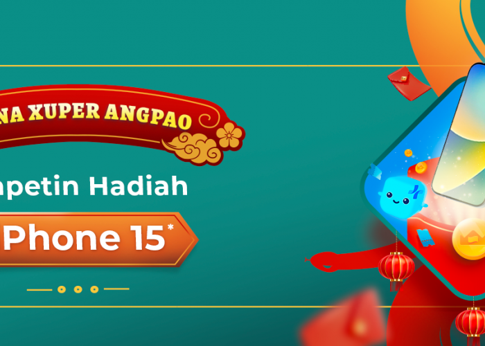 DANA Xuper Angpao, Kesempatan Menang Hadiah iPhone 15!