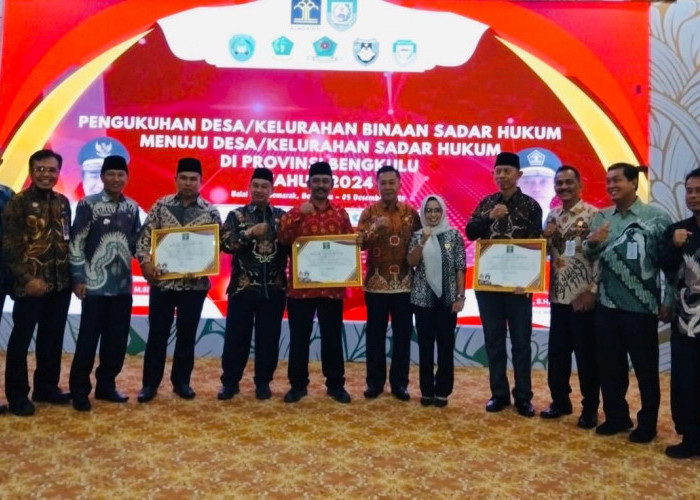 3 Desa di RL Ditetapkan Desa Sadar Hukum