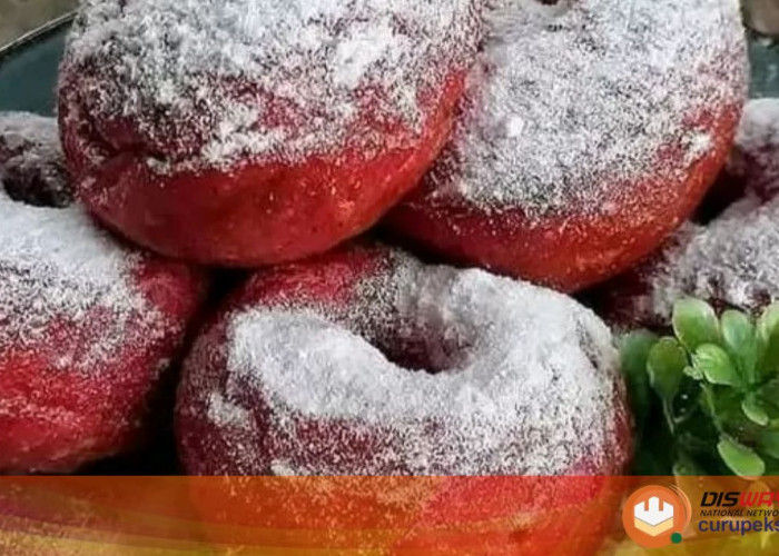 Resep Donat Buah Naga