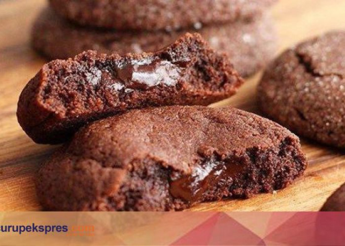 Resep Double Chocolate Soft Cookies Lumer