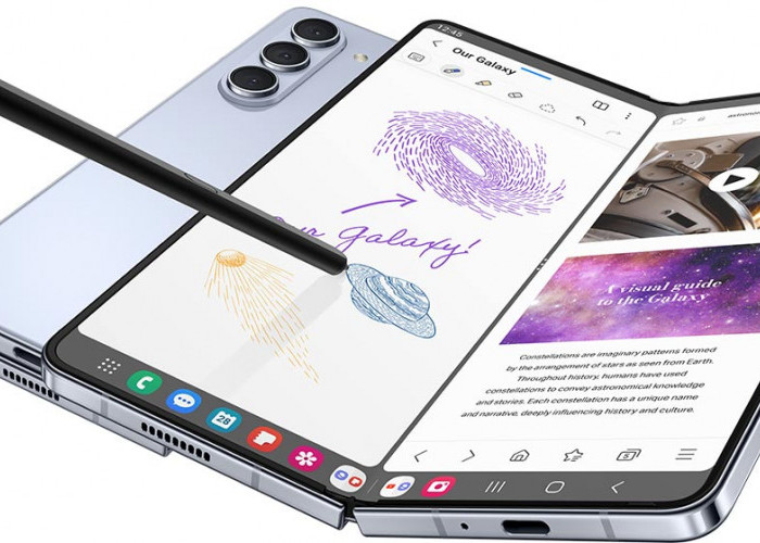 Samsung Galaxy Z Fold5 Rekomendasi Hp untuk Pekerja Kantoran, Ini Spesifikasinya!