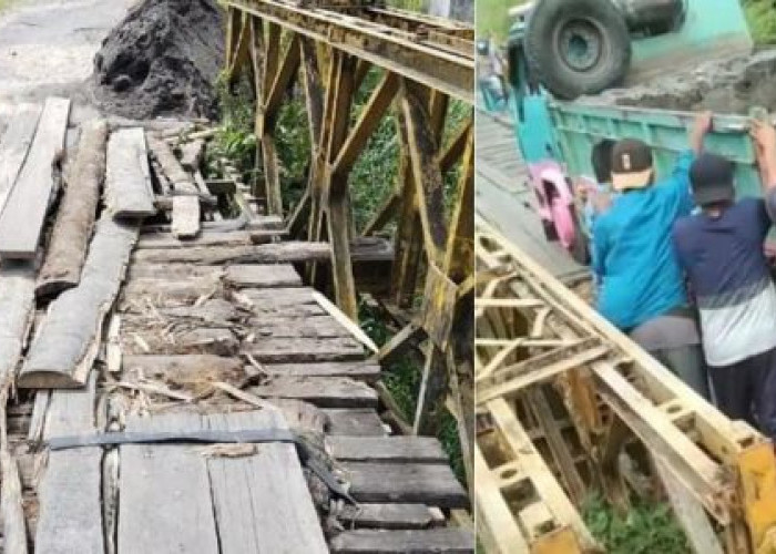 Rusak Parah, Kondisi Jembatan di Suro Bali Dikeluhkan Warga