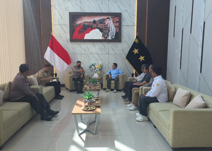 Silaturahmi PWI, Perkuat Sinergi Bersama Kapolda Bengkulu