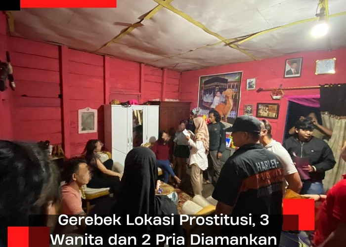 Gerebek Lokasi Prostitusi, 3 Wanita dan 2 Pria Diamankan Polres RL