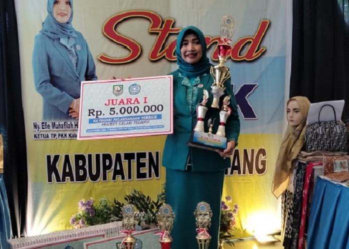 TP-PKK Kepahiang jadi Juara Umum HKG PKK Provinsi