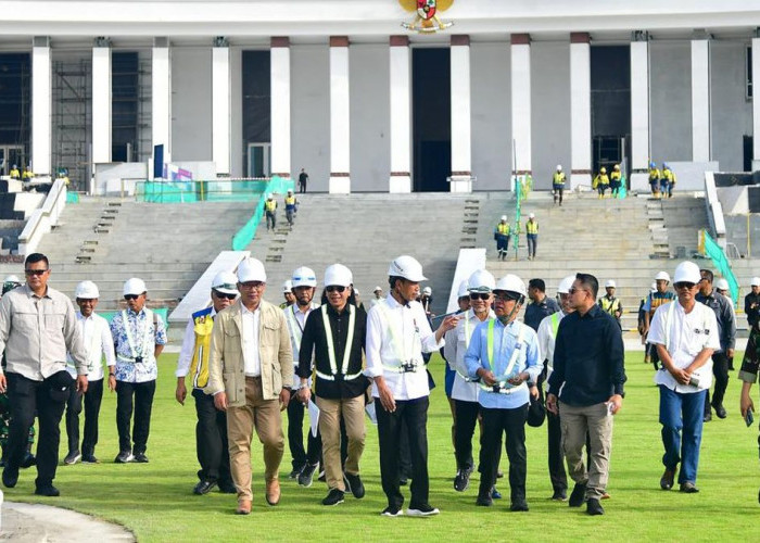 Persiapan Ibu Kota Negara (IKN) Jelang Upacara 17 Agustus 2024