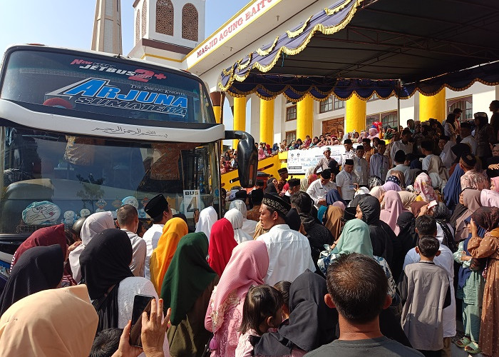 7 Unit Bus Siap Menjemput Jemaah Haji Rejang Lebong