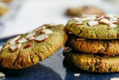 Cara Membuat Matcha Almond Cookies Anti Gagal
