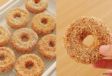 Ini Resep Donat Pisang Mochi Wijen