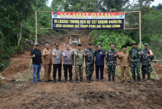 TMMD Ke-127 Bangun Jalan Penghubung Desa di Curup