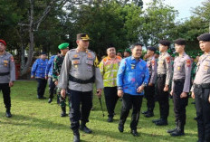 Jelang Idulfitri 1447 H, Polres Lebong Gelar Apel Pasukan Operasi Ketupat Nala 2026