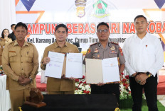 Plt Bupati Deklarasikan Kampung Bebas Narkoba Kelurahan Karang Anyar 