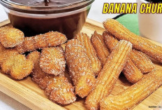 Resep Churros Banana Ala Rumahan, Cocok Buat Cemilan 