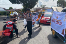 Warga Antusias Program Berbagi Takjil Polres Rejang Lebong 